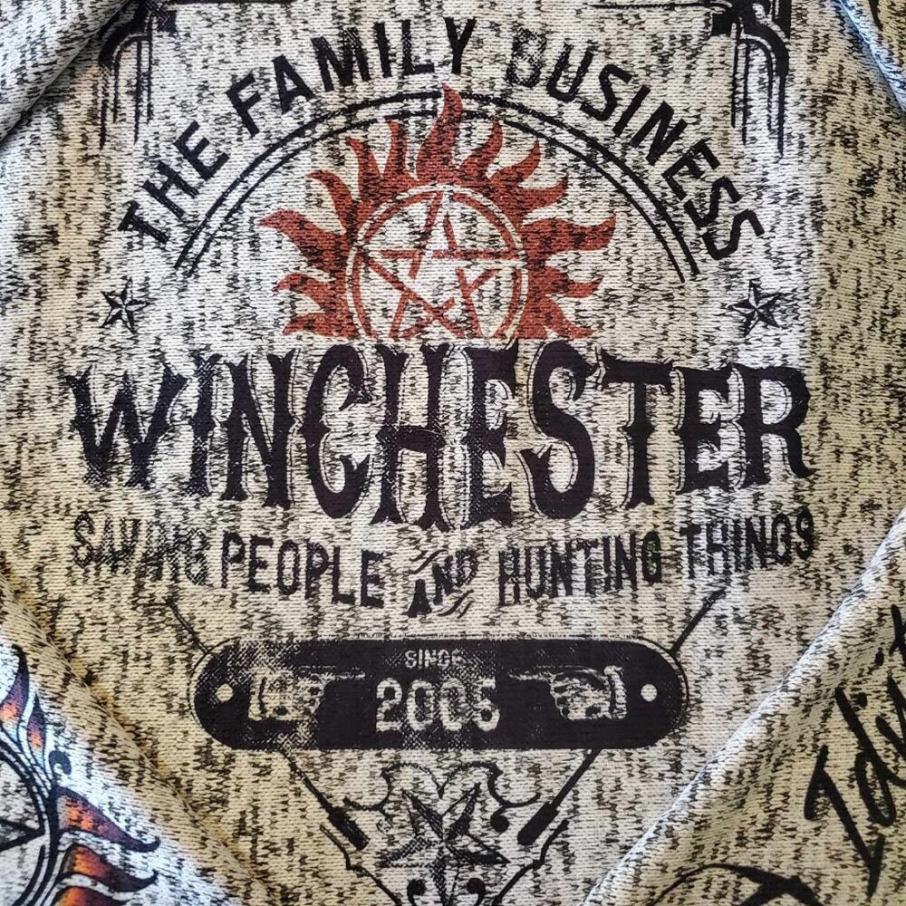 Supernatural SPN Blanket